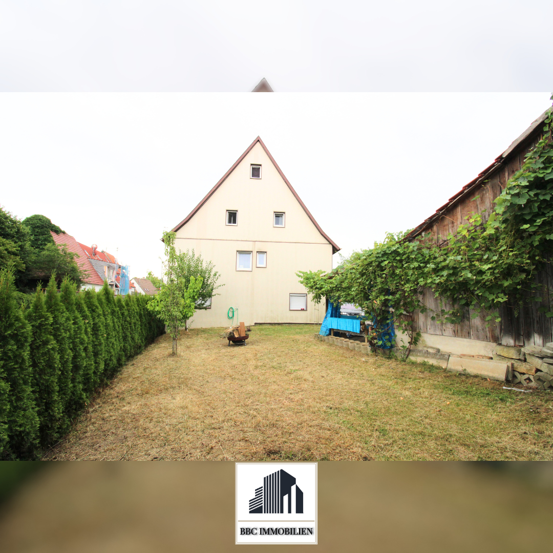 Großzügiges Zweifamilienhaus mit Ausbaupotenzial zum 3-Familienhaus – mit Garten, Garage und Gewölbekeller!