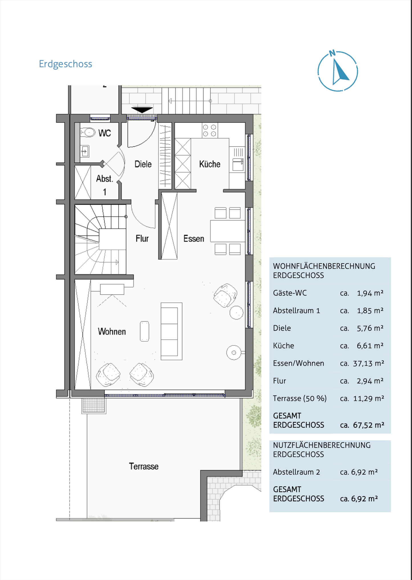 Einladende Doppelhaushälfte mit modernem Komfort und viel Platz für die ganze Familie! (71083 Herrenberg-Kuppingen)