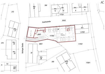 Projektgrundstück mit Baugenehmigung – zwei Mehrfamilienhäuser mit Tiefgarage in ruhiger und zentraler Lage!